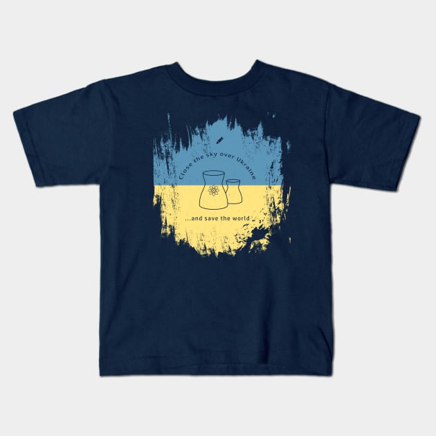 Close the sky Kids T-Shirt by RARA_AVIS